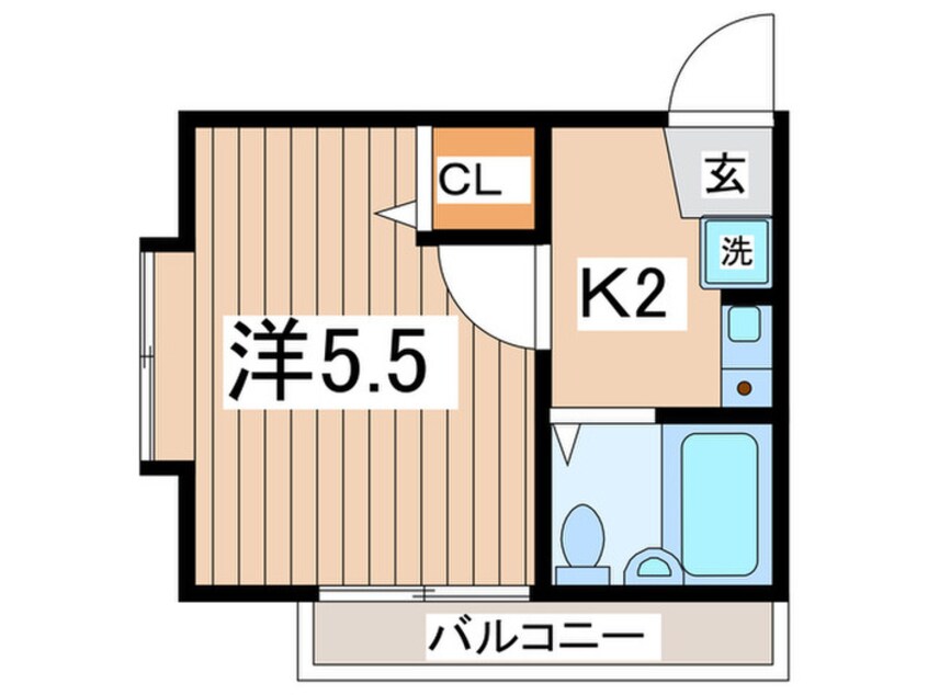 間取図 セルシオン相模原Ⅰ