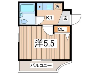 間取図 セルシオン相模原Ⅰ
