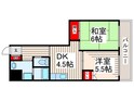 アサヒハイツ東葛西の間取図