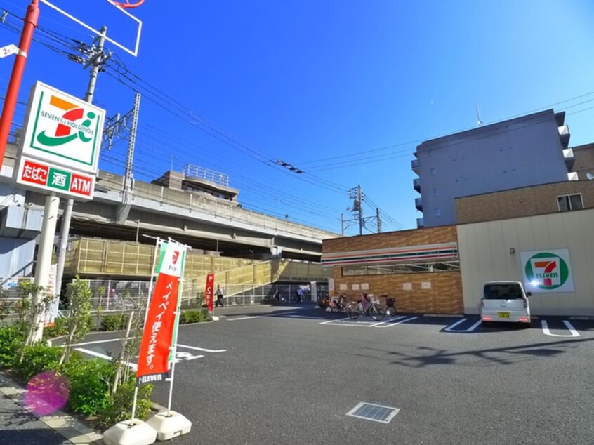 セブンイレブン東店(コンビニ)まで595m アサヒハイツ東葛西