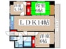 ヴィラコ－ヨ－ 3LDKの間取り