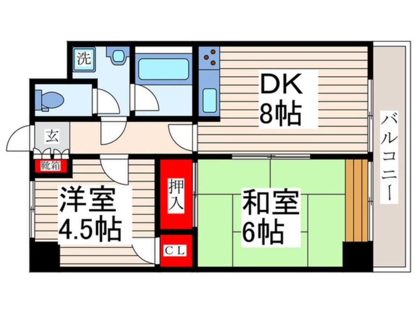 間取図 ヴィラコ－ヨ－