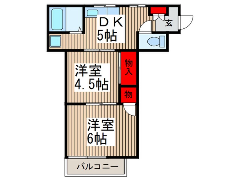 間取図 エムフラット