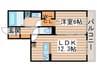アーガイル 1LDKの間取り