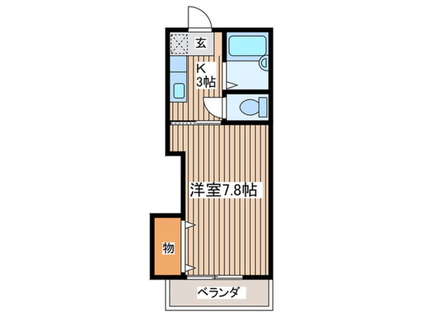 間取図 スクエアコ－ト