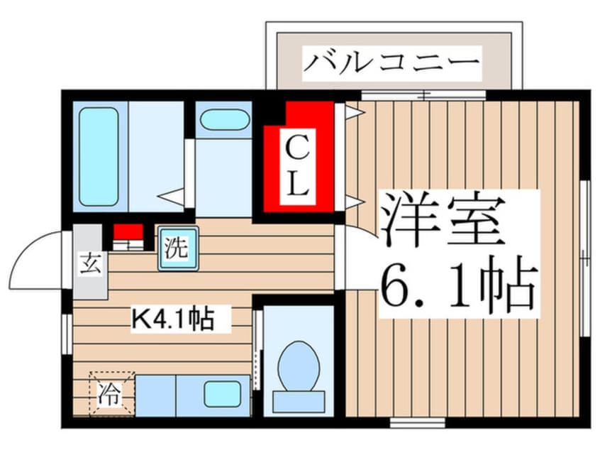 間取図 アプロ－ズ・ベルダ