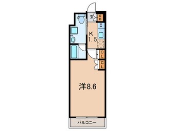 間取図 コンフォリア不動前