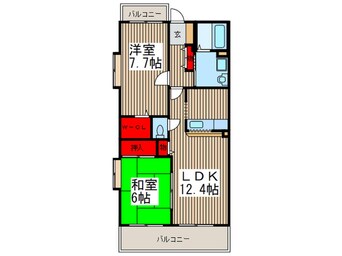 間取図 ヴァンテアン