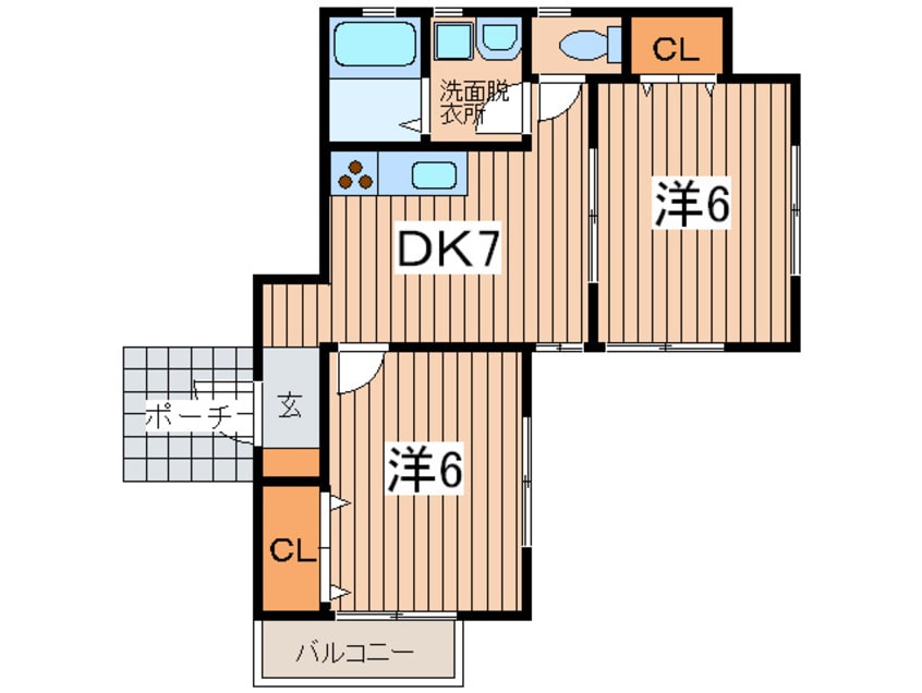 間取図 メゾンソフィア