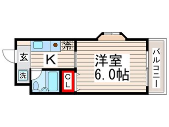 間取図 サンライズ江戸川