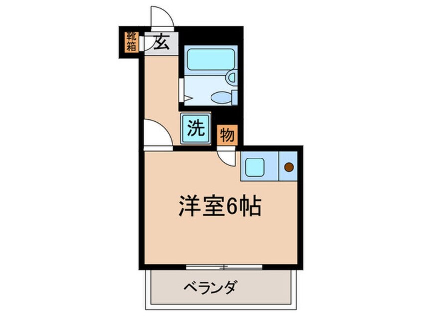 間取図 サンホワイト新城