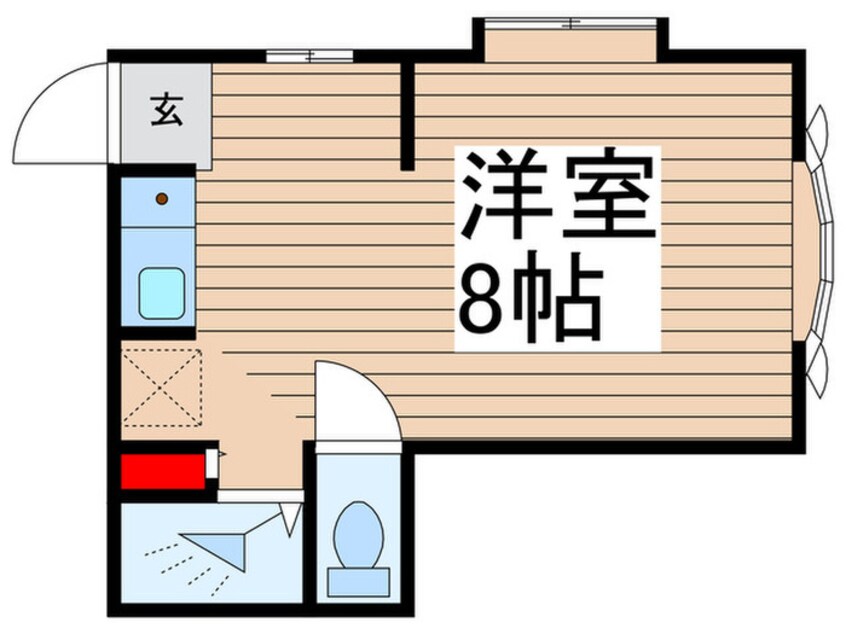 間取図 フローレンス弥生