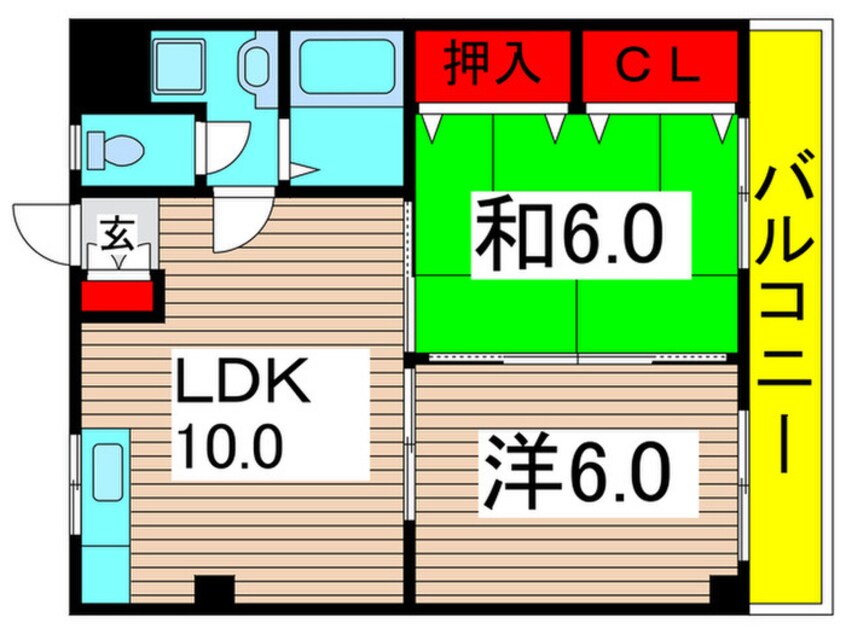 間取図 PHS