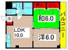 PHS 2LDKの間取り