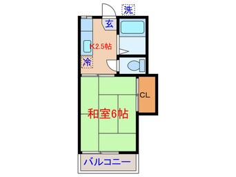 間取図 伊勢町荘