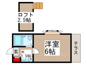 間取図 ベルメゾン青葉