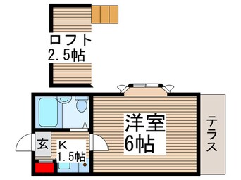 間取図 ベルメゾン青葉