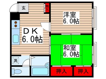 間取図 リバティハイツ