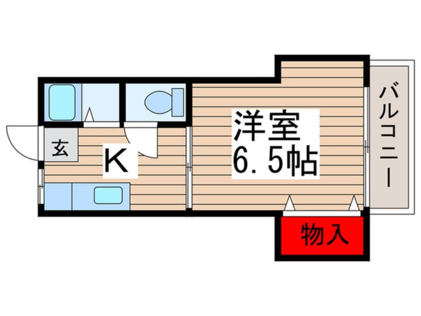 間取図 コ－ポ  カタクラ