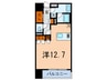 レジディア文京本駒込 1Rの間取り