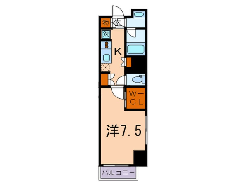 間取図 レジディア文京本駒込