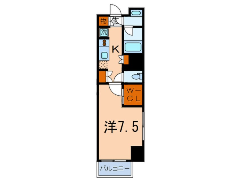 間取図 レジディア文京本駒込