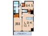 レジディア文京本駒込 1LDK+Sの間取り