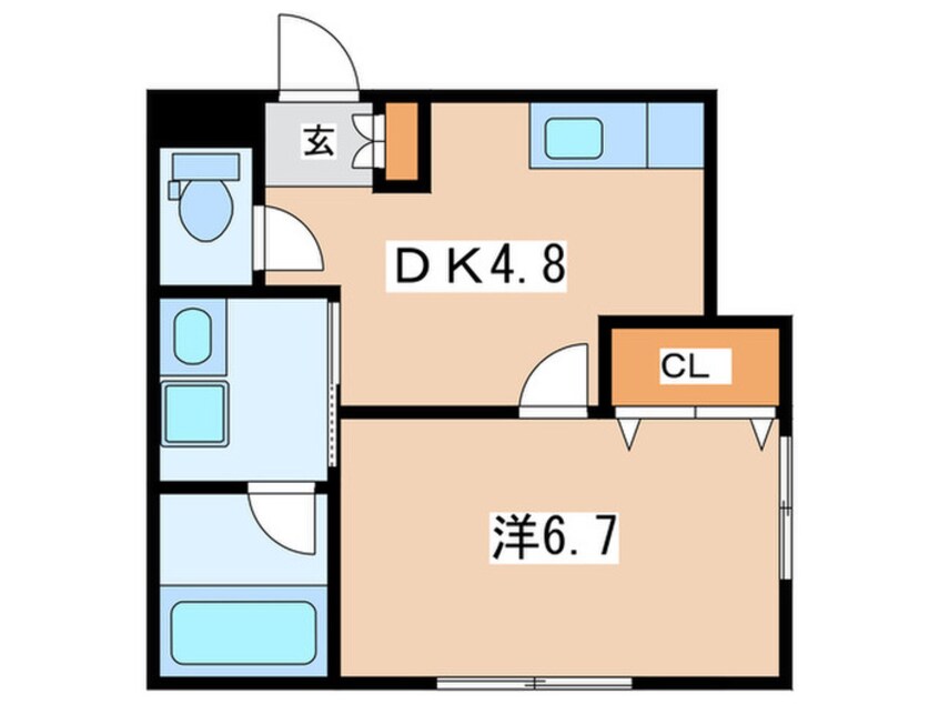 間取図 moutague　ciel