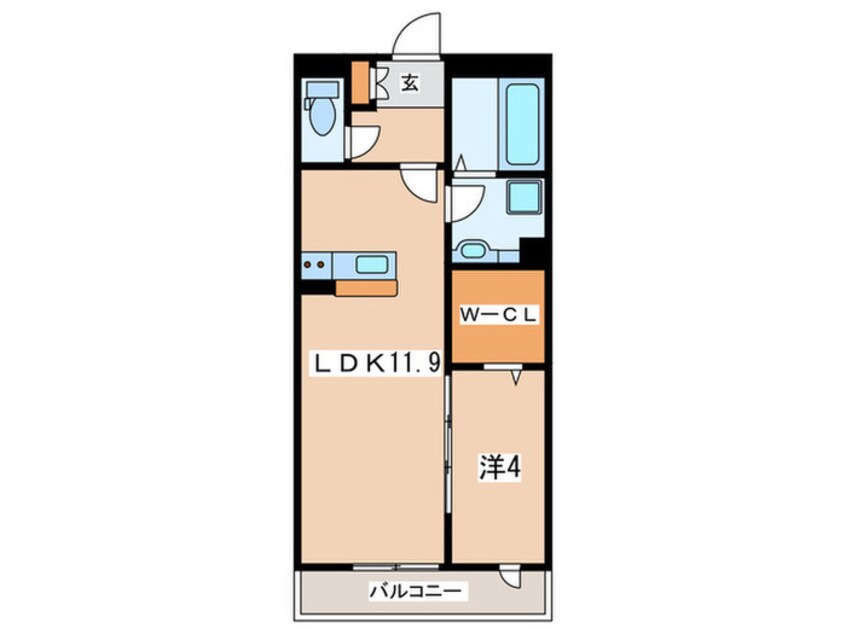 間取図 バーリーヒル