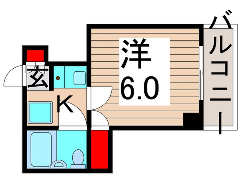 間取図 パ－クパレス綾瀬