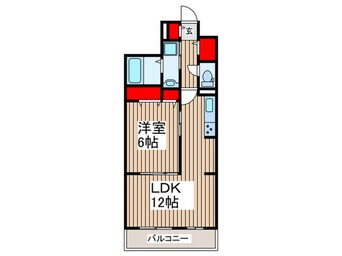 間取図 コンテチェスト２４
