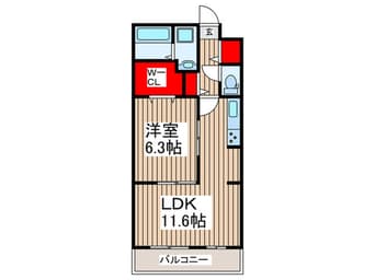 間取図 コンテチェスト２４