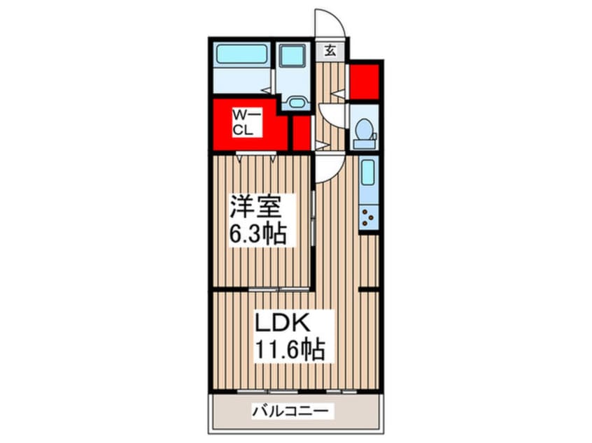 間取図 コンテチェスト２４