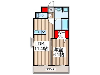 間取図 コンテチェスト２４