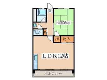 間取図 三沢ビル