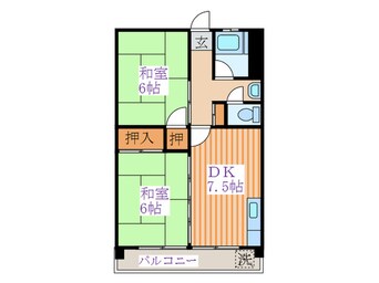 間取図 三沢ビル