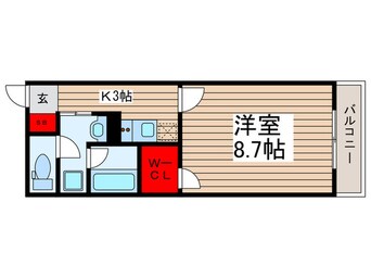 間取図 リブリ・クローバー