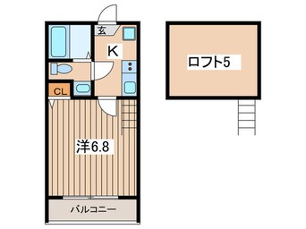 間取図 スイング二ツ橋