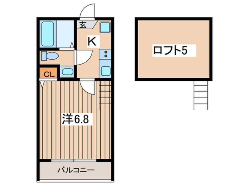 間取図 スイング二ツ橋