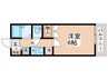 パールハイム 1Kの間取り