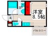 FLORA　IIDA 1Rの間取り