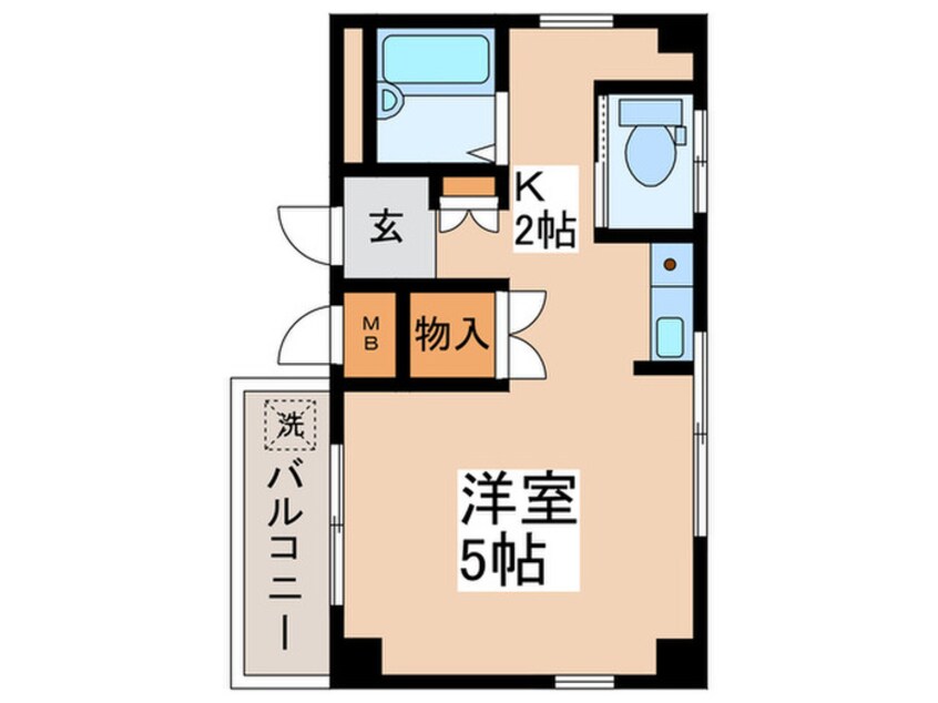 間取図 パ－プル南街