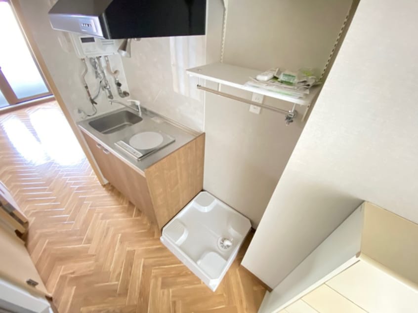 洗濯機置場 パ－プル南街