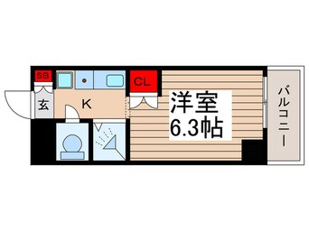 間取図 グランヒル松戸