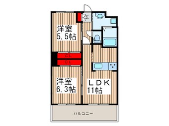間取図 グローリア志木