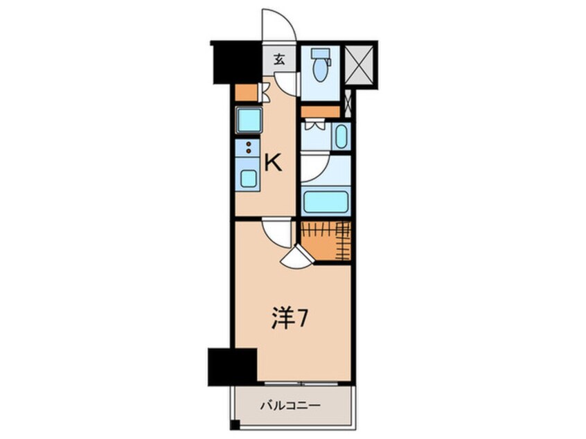 間取図 ザ・パークハビオ滝野川