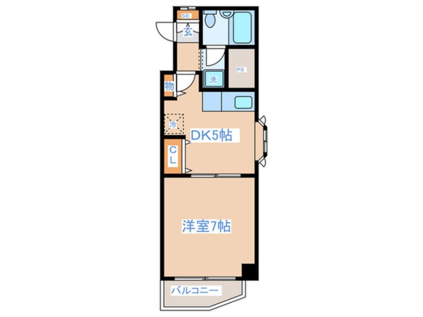 間取図 ルネッサンス代々木 ８５