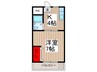 榎本ハイツ 1Kの間取り