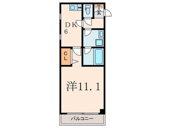 間取図 アイビ－広尾