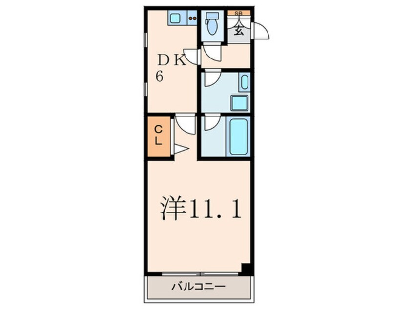 間取図 アイビ－広尾